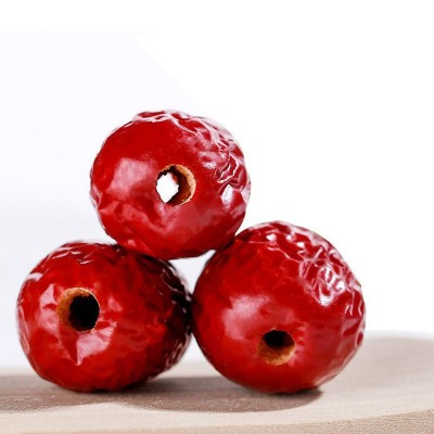 批发新疆去核灰枣若羌包粽子煮粥泡茶无核代发大枣大红枣风干肉厚图5