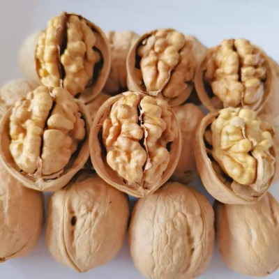 批发新疆185纸皮核桃肉饱满手捏即开手剥 185核桃 新疆薄皮核桃图4