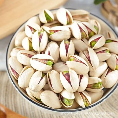 新货开心果袋装自然开口大颗粒盐焗开心果坚果零食批发代发图2