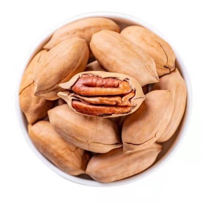 奶油碧根果500g休闲坚果办公室小零食可装礼盒规格可定一件代发图5