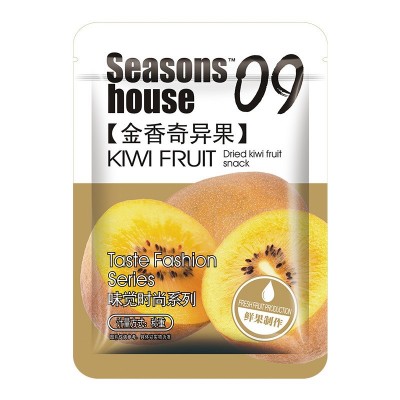 四季の屋猕猴桃片果脯办公休闲零食独立小包装金香奇异果干5kg/箱图5