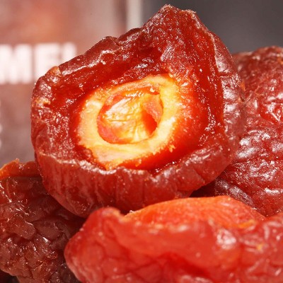 梅町日记珍味梅条传统蜜饯儿时味桃肉韩话梅半梅老婆梅干10斤图3