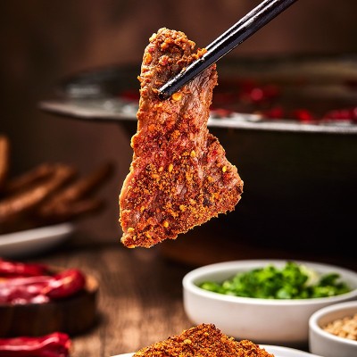 翠宏香辣蘸料450gX25袋香辣辣椒面辣椒粉火锅烧烤烤肉海椒面整箱图2