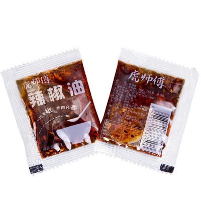 虎师傅辣椒油香辣椒油小包装水饺蘸料油泼辣子外卖辣椒油小包图4