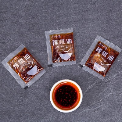 虎师傅辣椒油香辣椒油小包装水饺蘸料油泼辣子外卖辣椒油小包图5