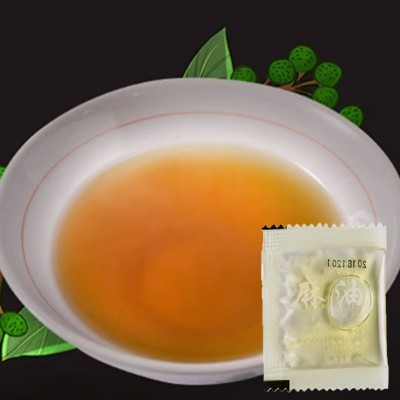 外卖麻油包一次性袋装麻油小包装米线麻辣烫调味商超餐饮麻油包图2