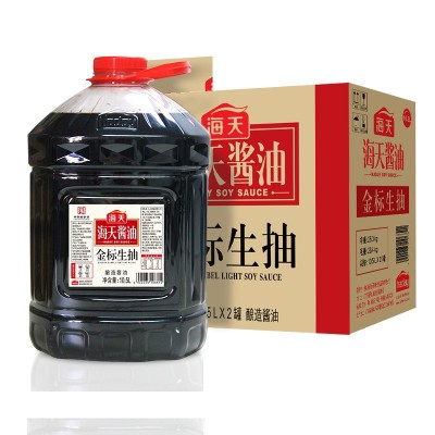 海天金标生抽10.5L桶装商用饭店酱油整箱凉拌炒菜餐饮专用大桶装图4