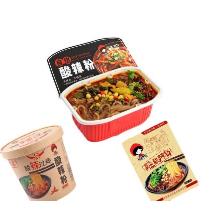 四川酸辣粉重庆正宗260g*30整箱袋装红薯螺蛳粉速食粉丝粗粉条米图5
