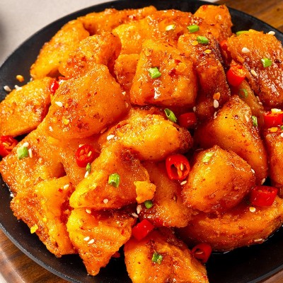 盼之家味锅巴土豆地道川味正宗糖醋麻辣零食休闲食品小吃商用批发图3