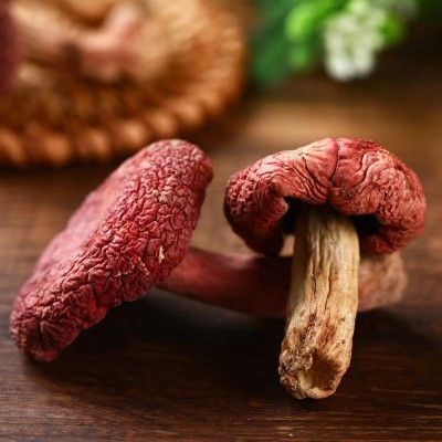 小红菇干货批发新货大量上市月子滋补煲汤食材红蘑菇大红菌菇图2