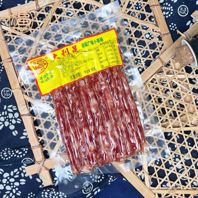 厂家批发小腊肠猪肉广式加热即食迷你腊肠火锅食材烧烤串串小烤肠图2