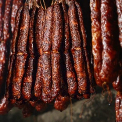 5斤腊肠四川特产麻辣香肠农家自制烟熏腊味正宗川味腊货湖南腊肉图4