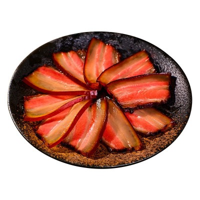 羌大爷 四川特产烟熏水晶五花腊肉500g 咸肉批发代发+1件代发图4