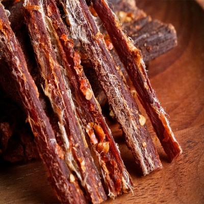 风干牛肉干华祥手撕牛肉干休闲零食散装麻辣四川凉山风干肉干图2