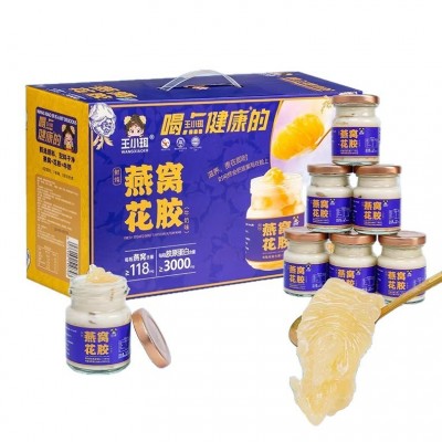 【社群团购集采】王小珥燕窝花胶牛奶即食营养餐早餐送礼礼盒鱼胶图5