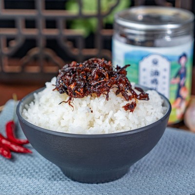 云南油鸡枞菌 即食正宗油炸鸡棕菌下饭菜拌面菌子菇特产500g图3