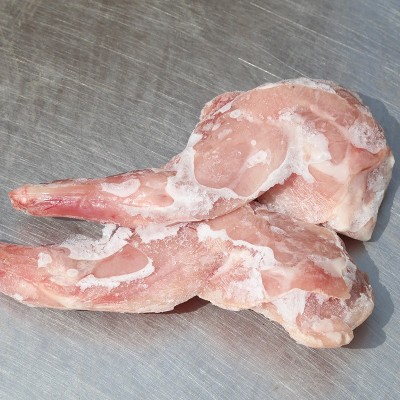 山东厂家现货供应现杀现卖兔前腿 味道鲜美兔前腿图2