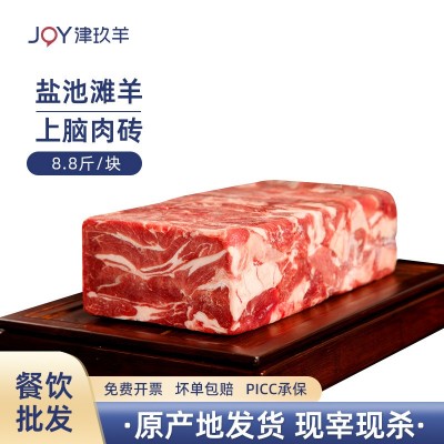 宁夏盐池滩羊上脑肉砖羊肉涮火锅羊肉卷餐饮商用食材地理标志认证