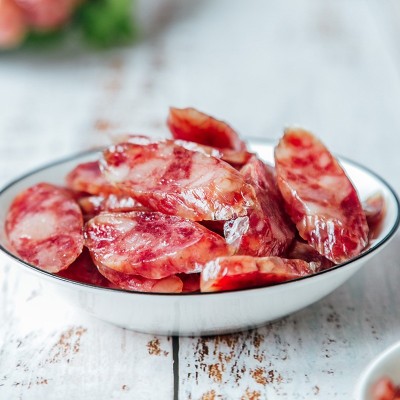 腊梅香肠400g南京老字号香肠鲜肉咸甜腊味广式腊肠香肠图3