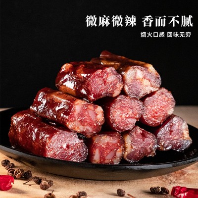 川味麻辣香肠恩施特产农家自制烟熏腊肠五花腊肉香肠图2