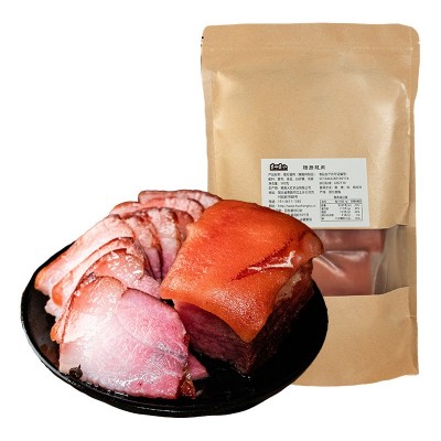 湖北恩施高山土猪肉后腿肉500G装支持一件代发图5