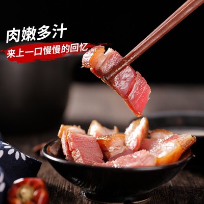 批发利禄湖北恩施高山柴火慢炕腊猪蹄1500g装支持一件代发图2