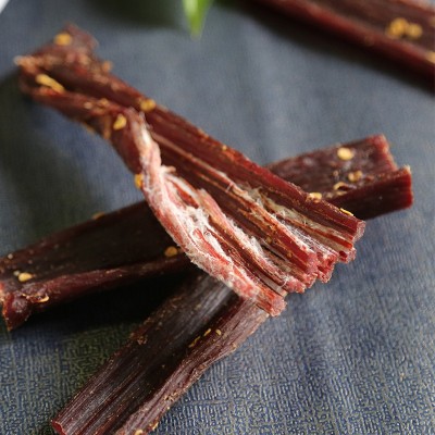 风干 牛肉干500g 青藏特产网红麻辣零食品厂家自销批发展会跑江湖