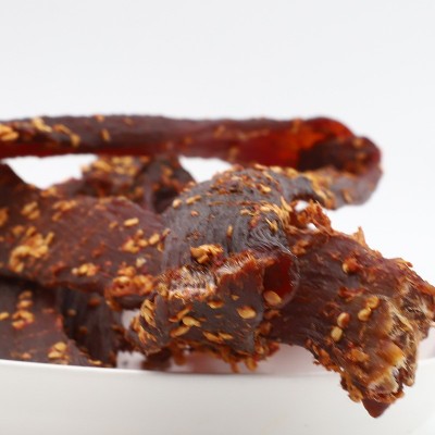 猪肉干风干猪肉500g麻辣藏香特产批发牛肉味干散装手撕肉干香辣图4