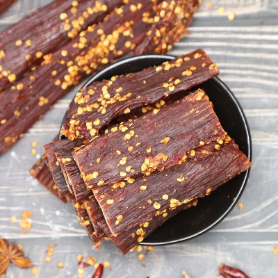 猪肉干风干猪肉500g麻辣藏香特产批发牛肉味干散装手撕肉干香辣图3