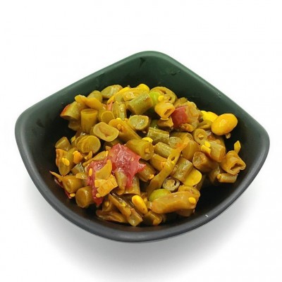 湖北特产酸菜豆豆脆 老坛酸豆角整箱10斤 红油咸酱菜豆角下饭菜图4