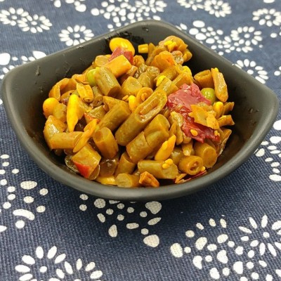 湖北特产酸菜豆豆脆 老坛酸豆角整箱10斤 红油咸酱菜豆角下饭菜图3