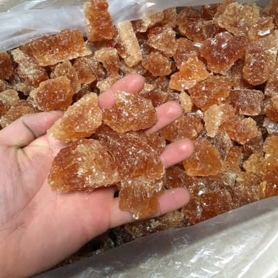 正宗云南冰糖黄冰糖老冰糖多晶体大块/小块整箱直销连箱20公斤图4