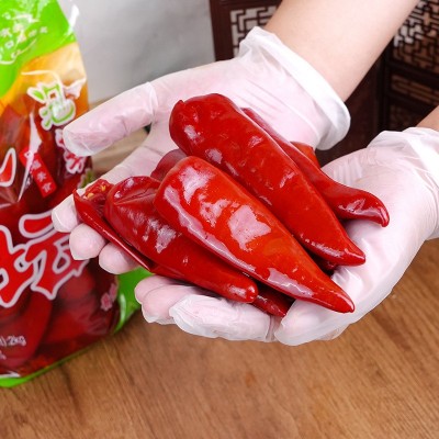 桶装金塔辣椒20kg红辣椒工业商用批发泡椒泡二荆条泡菜川味泡辣椒图4