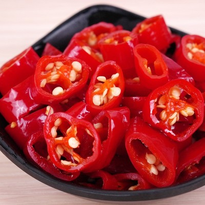 二荆条泡辣椒20kg桶装泡红辣椒美人椒泡菜商用四川风味泡二荆条图3