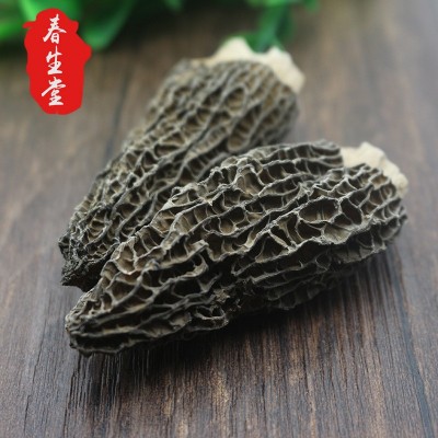 春生堂云南剪柄羊肚菌干货 食用菌散装黑身厚肉剪脚厂家批发图3