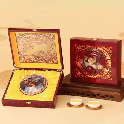 批发新宝堂新会陈皮龙腾福星典藏三十年老陈皮礼盒装50克顺丰包邮图2