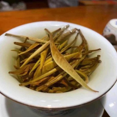 云南茶叶景谷大白毫 单芽 全芽白毫银针500g 小芽月光白白茶 芽头图4