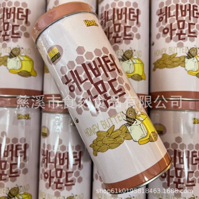 【量大优惠】韩国汤姆农场芭蜂蜂蜜黄油巴旦木40克铁罐成品伴手礼图4