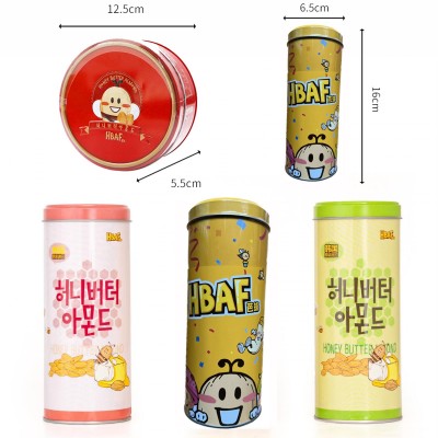 【量大优惠】韩国汤姆农场芭蜂蜂蜜黄油巴旦木40克铁罐成品伴手礼