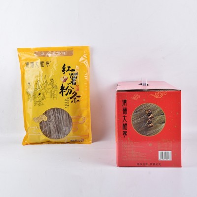 手工红薯粉条 454g袋装细粉酸辣粉火锅配料餐饮农家特产粉条批发图3