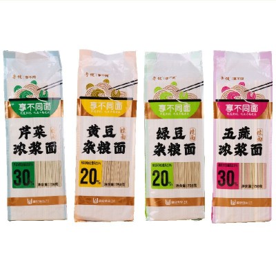 蔬菜五彩龙须面条菠菜浓浆芹菜浓浆黄豆杂粮面早餐速食杂粮挂面条图5