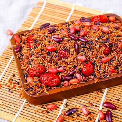 八宝粥红枣血糯米红花生早餐粥新鲜五谷杂粮粥月子餐新米袋装批发