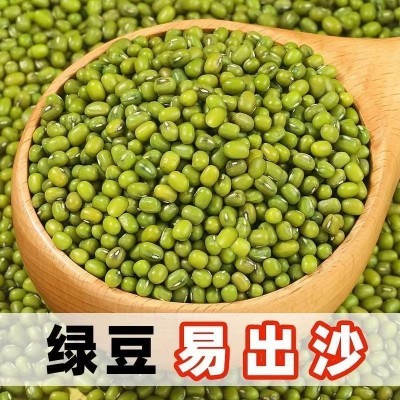 代发新货东北农家绿豆解暑绿豆汤笨绿豆发豆芽绿豆糕杂粮5斤绿豆图3