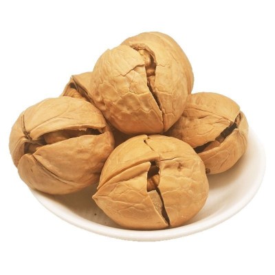新货草本味熟核桃批发代发500g 新疆薄皮核桃零食奶香熟核桃坚果图5