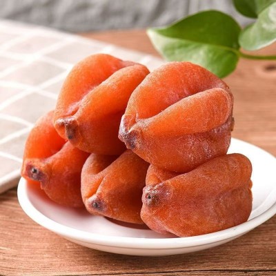 柿饼子圆饼吊饼袋装散装批发农家手工流心吊霜柿子饼流心口感香甜图2