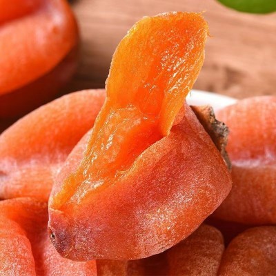 柿饼子圆饼吊饼袋装散装批发农家手工流心吊霜柿子饼流心口感香甜图4