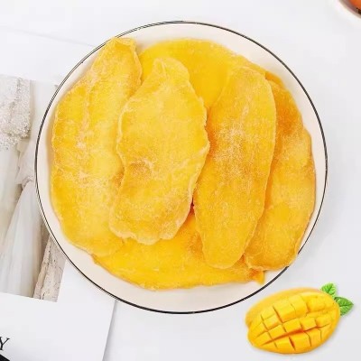 芒果干酸甜大片厚切新鲜即食无添加软糯果干果脯解馋零食小吃图5
