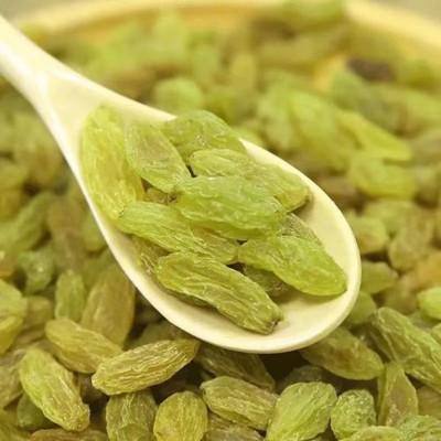 批发新疆吐鲁番绿葡萄干500克无籽葡萄干酸甜口感休闲食品图4