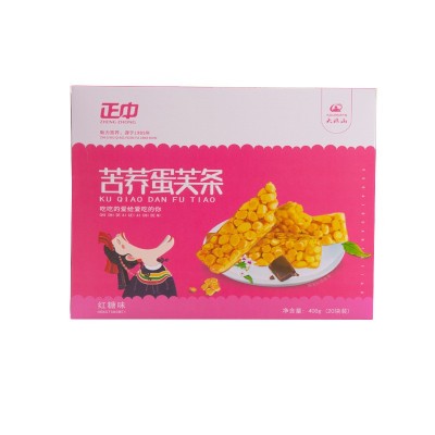正中苦荞蛋芙条沙琪玛400g批发大凉山荞麦萨其马休闲零食糕点心图4