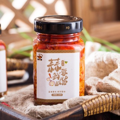 蒜蓉辣椒酱剁椒鱼头酱剁椒酱香辣下饭菜特辣剁辣椒拌面拌饭酱248g图4